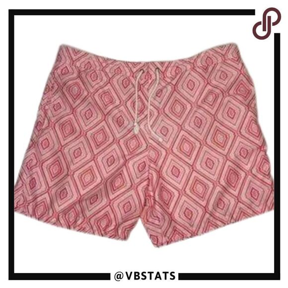 Large Rose and Pink Strong Boalt Swim Trunks - Picture 1 of 6
